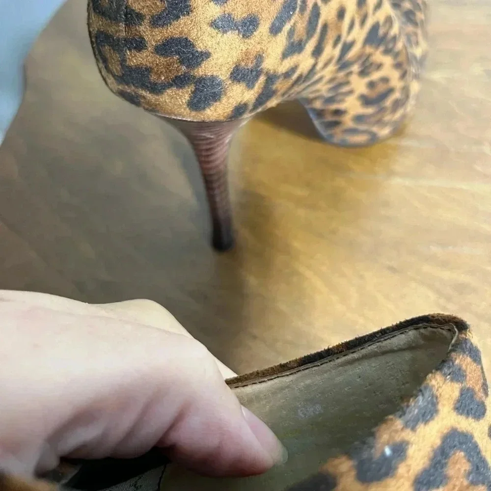 Beautiful Beverly Feldman Cheetah Booties 6M‎